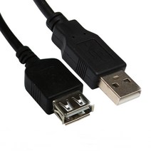 (NEXI) USB2.0 연장케이블 0.6M ~ 5M 최대480Mbps, 3M[NX5]