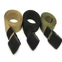 야외 군사 장비 허리띠 전술 허리 지원 남자 wowen 지 버클 thicken canvas belts hunting dropshipping, Khaki