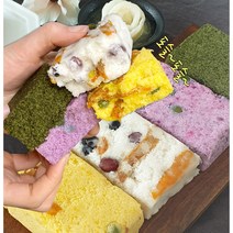 40년전통의 수제만 고집하는 떡고을 떡 드셔보셧나요?! 설기떡모음전!, 6) 자색고구마설기 2.6kg(20개)