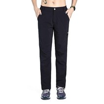 Nonwe 여성용 아웃도어 퀵 드라이 하이킹 조거 팬츠 라이트 그레이 L/77.5cm 안쪽 솔기