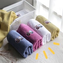 결혼식답례품수건 등산용수건 이케아핸드타올 응원타올, 코튼아울핑크