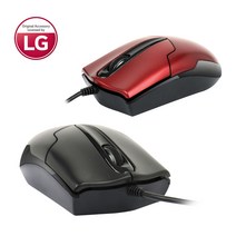 LG USB 유선 마우스 M-1100, 블랙