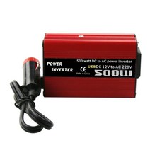 자동차 인버터 500w 12v to 220v 전원 변환기 자동 변압기 듀얼 어댑터, 220V 교류, 1개