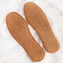 부드럽고 편안한 뽀글이 알파카 발열깔창 털깔창 신발깔창 운동화깔창 발열보온