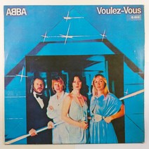 (중고LP 물세척)(빈티지 인테리어 디피용/ 준라이센스) 아바/ ABBA VOULEZ-VOUS/ 자켓 상태 A/ 음반 상태 양호 EX이나 튐 현상 있음