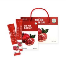 하루 석류 콜라겐스틱 20gx30포 초저분자콜라겐 생선껍질콜라겐 콜라겐효능 건강기능식품콜라겐 콜라겐영양제 피쉬콜라겐 생선콜라겐, 1개, 1