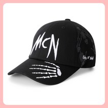 모자 사이클 네크로노미카 블랙 볼캡 모자