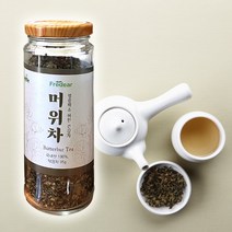 전라북도와 청정 진안 육성 머위잎으로 만든 머위차 건강차 봉두채, 1병, 35g