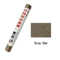 우드 필러 코킹 가구 수리 페인트 바닥 키트 보완 펜 컬러 왁스 크레용 목재, 06 Gray Oak_01 13g