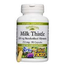 내추럴 팩터스 밀크씨슬 250mg 90캡슐, 90개