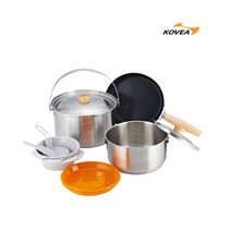 코베아 디럭스 스텐레스 코펠 L KECU9PS-02 캠핑