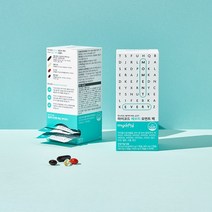 마이코드 에브리 모먼트 팩 올인원 루테인 rTG오메가 종합 비타민 4캡슐 1팩 x 30팩 (30일분)