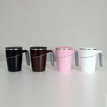 [천삼백케이] [리빙해피] 롤리폴리엣지머그텀블러 470ml, 01.브라운