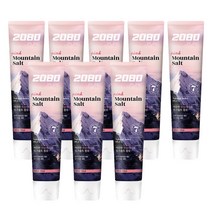 2080 퓨어 마운틴 핑크 솔트 치약 125g, 8개