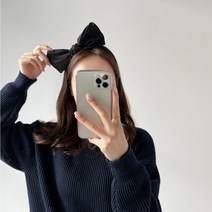 국산 왕 리본 와이어 머리띠 헤어밴드 여자 여성 넓은 와이드 고급진 스웨이드 면 국산 아이유 제니 윤아