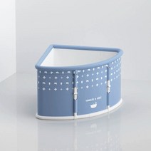 코너욕조 반신욕 목욕탕 이동식 찜질 욕실용품 반신욕조 접이식 가정용 나만의 릴렉스 욕실, 블루_기본+목욕팩+보관 가방