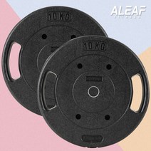 아리프 다이나믹 가성비 경량바벨원판 10kg 30mm 2입, 없음