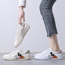 걸그룹 미키 스니커즈 큐티 감성 캔버스화 2종 by the shoes on