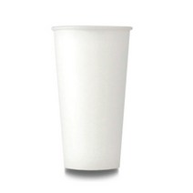 (웰컵) 20온스무지테이크아웃종이컵100개, 20온스검정뚜껑100개
