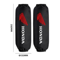 혼다 호넷 NT1100 CB125R CB500 용 새로운 오토바이 리어 쇼크 업소버 서스펜션 프로텍터 커버 섀도우 PCX VFR750 XADV, 350mm 2pcs
