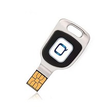 Qkey 스마트 키 - 추가 보호를 위한 다단계 인증 보안 키 - Windows 8.1 + 및 USB(유형 A)와 호환 가능