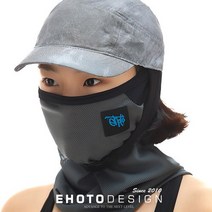 이호토 여름 쿨 메쉬 자외선차단 M1 서핑마스크 오리지날, 화이트, 프리사이즈