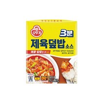 오뚜기 간편식 레토르트 3분 제육덮밥소스 150g 집반찬 자취요리 3분요리, 15개