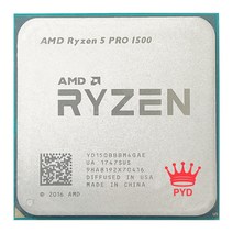 AMD Ryzen 5 PRO 1500 R5 3.5 GHz 쿼드 코어 CPU 프로세서 YD150BBBM4GAE 소켓 AM4 중고