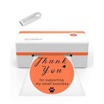 K COMER 배송 라벨 프린터 배송 패키지용 150mm/s 열 라벨 기계 4x6 Ebay Amazon UPS DHL FedEx 및 Shopify와 호환 - 윈도우 및