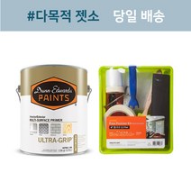 [던에드워드][친환경젯소] 다목적젯소 울트라그립 1L 4L 18L 2시 이전 당일발송, 젯소 4L, 7인치 벽면 천장 도구세트
