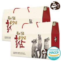 즙쟁이 6년근 홍삼즙 2박스 60포, 1세트