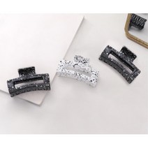 헤어핀 잉크디자인 달마시안모양 11cm 올림머리 실핀