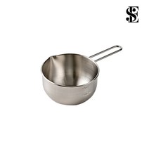 레카 스텐 편수 냄비14cm/900ml 계량눈금 이유식 미니 멀티팟