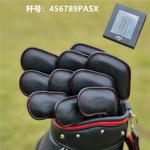 Callaway 골프 드라이버 우드 유틸 아이언헤드커버 에픽, 검은 세트 선물