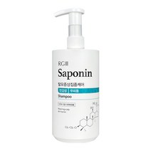 알지쓰리 민감성두피용 사포닌 샴푸, 500ml, 1개