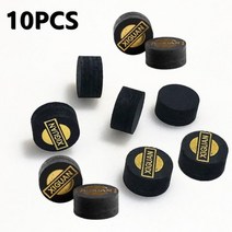 10pcs 14mm 당구 풀 큐 팁 헤드 M 경도 5 레이어 액세서리, M