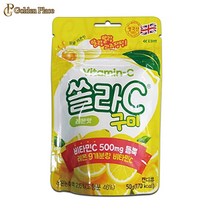 상큼한 쏠라C 구미 레몬맛 50g 1개, 본상품선택, 본상품선택