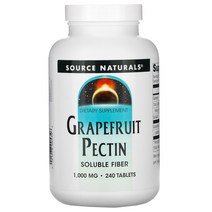 펙틴 Grapefruit Pectin 1000mg 240 타블렛