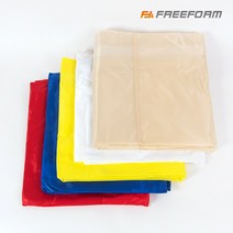 프리폼 천막벽면 천막가림막 천막바람막이 옆면, 1면씩 4.5M 투명지퍼 베이지