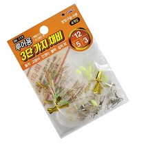 백경 루어용 3단 가지채비 BK-113 고등어 삼치 메탈 카드채비