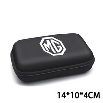 차량 수납함 자동차 자동차 로고 휴대용 3C 디지털 운전 라이센스 ID 카드 보관 가방 모리스 MG 5 6 7 HS, 1MG