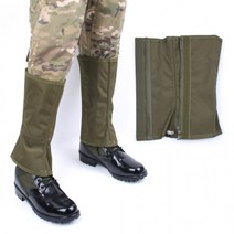 백패킹 일반형 각반 발토시 스패츠 낚시 겨울산행준비 등산용 롱 방수 캠핑 32cm, 지퍼식치마각반일반형