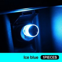도어라이트 미니 USB LED 분위기 조명 볼보 Xc60 Xc90 S60 V40 V50 V60 S80 S40 C30 Awd C70 액세서리, 10 For Mazda, 06 Ice blue