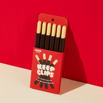 빼빼로 밀봉집게 킵 클립스 밀봉클립, 초코, 1개