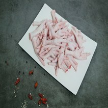 [치킨테이블] 국내산 발톱제거 뼈잇는 손질닭발 1kg, 1개