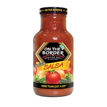 On The Border Salsa Medium Sauce 미국 온더보더 살사 미디움 소스 1.3kg 2팩, 2개