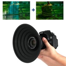 반사광 카메라 커버 유리문 버스 사진 쇼케이스 빛 DSLR 야경 후드 기차 박물관, 단품