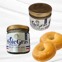 푸아그라 스프레드 플레인 125g 1+1개 프랑스 빵 잼