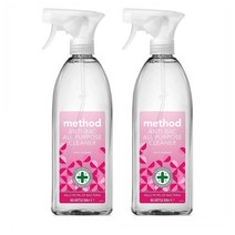 Method 메소드 안티박테리아 와일드 루바브향 다목적 살균 세정제 크리너 828ml 2팩