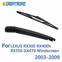 와이퍼 14 암 세트 렉서스 RX300 RX400H RX350 GX470 WINDSCREEN 2003 2004 2005 2006 2007 2008 2009, 기본